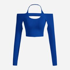 Акція на Топ жіночий SHEIN GD-00095302 L Синій від Rozetka