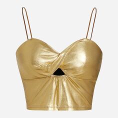 Акція на Топ жіночий SHEIN GD-00142603 L Золотий від Rozetka