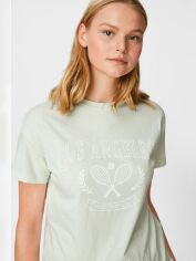 Акція на Футболка жіноча C&A GD-00125693 XS М'ятна від Rozetka