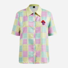 Акція на Футболка жіноча SHEIN GD-00144652 L Різнокольорова від Rozetka