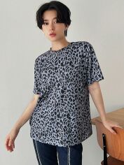 Акція на Футболка жіноча SHEIN GD-00151011 S Різнокольорова від Rozetka