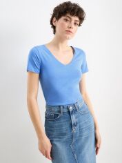 Акція на Футболка жіноча C&A GD-00126634 S Синя від Rozetka