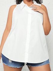 Акція на Блузка жіноча SHEIN GD-00151407 24-26 Біла від Rozetka