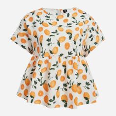 Акція на Блузка жіноча SHEIN GD-00137557 XL Біла від Rozetka