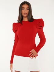 Акція на Блузка жіноча SHEIN GD-00111243 M Червона від Rozetka