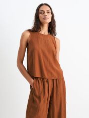 Акція на Блузка жіноча C&A GD-00126671 36 Коричнева від Rozetka