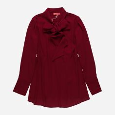 Акція на Блузка жіноча Mint&Berry GD-00052314 38 Бордова від Rozetka