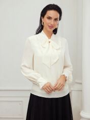 Акція на Блузка жіноча SHEIN GD-00146269 M Молочна від Rozetka