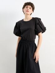 Акція на Блузка жіноча C&A GD-00126001 S Чорна від Rozetka