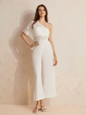 Акція на Комбінезон жіночий SHEIN GD-00151070 S Білий від Rozetka