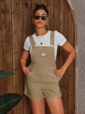 Акція на Комбінезон жіночий SHEIN GD-00112924 XS Бежевий від Rozetka