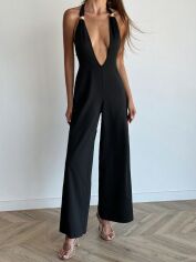 Акція на Комбінезон жіночий SHEIN GD-00131768 XS Чорний від Rozetka