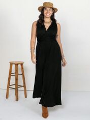 Акція на Комбінезон жіночий SHEIN GD-00138804 2XL Чорний від Rozetka