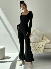Акція на Комбінезон жіночий SHEIN GD-00115042 S Чорний від Rozetka