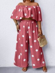 Акція на Костюм жіночий SHEIN GD-00139565 3XL Рожевий від Rozetka