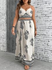 Акція на Костюм жіночий SHEIN GD-00131479 XL Білий від Rozetka