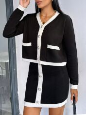 Акція на Костюм жіночий SHEIN GD-00131469 S Чорний від Rozetka