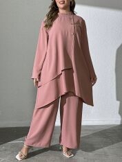 Акція на Костюм жіночий SHEIN GD-00131771 3XL Рожевий від Rozetka