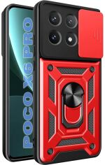 Акція на Панель BeCover Military для Poco X6 Pro Red від Rozetka