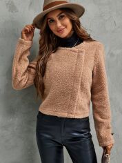 Акція на Куртка жіноча SHEIN GD-00116889 XL Бежева від Rozetka