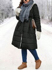 Акція на Куртка жіноча SHEIN GD-00096397 2XL Чорна від Rozetka