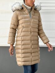 Акція на Куртка жіноча SHEIN GD-00113332 M Бежева від Rozetka