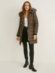 Акція на Куртка жіноча C&A GD-00128725 44 Хакі від Rozetka
