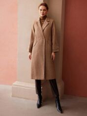 Акція на Пальто жіноче SHEIN GD-00117981 S Бежеве від Rozetka