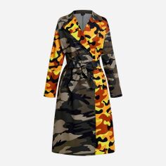 Акція на Пальто жіноче SHEIN GD-00117989 XS Різнокольорове від Rozetka