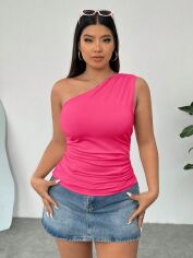 Акція на Топ жіночий SHEIN GD-00131126 3XL Рожевий від Rozetka