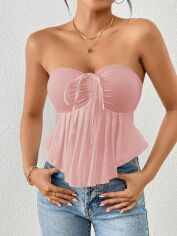 Акція на Топ жіночий SHEIN GD-00148501 S Світло-рожевий від Rozetka