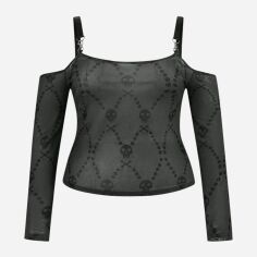 Акція на Топ жіночий SHEIN GD-00132286 XL Чорний від Rozetka