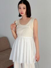 Акція на Топ жіночий SHEIN GD-00146875 M Білий від Rozetka
