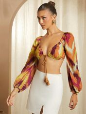 Акція на Топ жіночий SHEIN GD-00130795 S Різнокольоровий від Rozetka