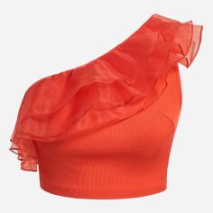 Акція на Топ жіночий SHEIN GD-00149654 S Червоний від Rozetka