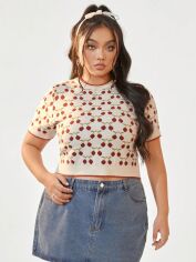 Акція на Топ жіночий SHEIN GD-00095542 XL Різнокольоровий від Rozetka