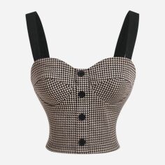 Акція на Топ жіночий SHEIN GD-00151122 S Різнокольоровий від Rozetka