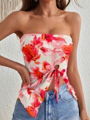 Акція на Топ жіночий SHEIN GD-00132917 XL Червоний від Rozetka