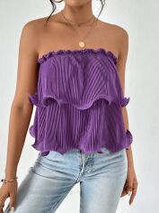 Акція на Топ жіночий SHEIN GD-00144229 L Фіолетовий від Rozetka