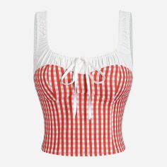 Акція на Топ жіночий SHEIN GD-00153766 XS Різнокольоровий від Rozetka