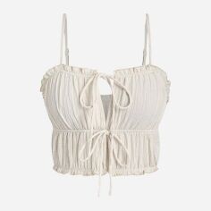 Акція на Топ жіночий SHEIN GD-00152836 XL Молочний від Rozetka
