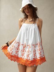 Акція на Топ жіночий SHEIN GD-00152877 XL Білий від Rozetka