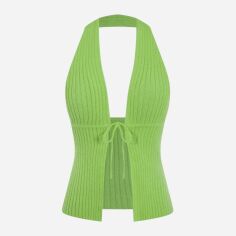 Акція на Топ жіночий SHEIN GD-00153827 XS Салатовий від Rozetka