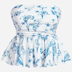 Акція на Топ жіночий SHEIN GD-00138642 2XL Білий від Rozetka