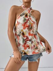 Акція на Топ жіночий SHEIN GD-00117359 XL Різнокольоровий від Rozetka