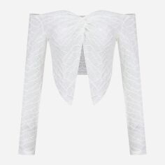 Акція на Топ жіночий SHEIN GD-00153291 XS Білий від Rozetka
