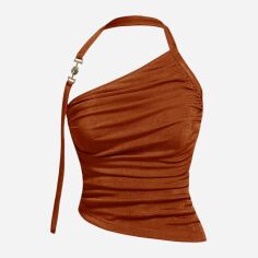 Акція на Топ жіночий SHEIN GD-00117266 L Теракотовий від Rozetka