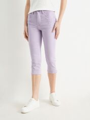 Акція на Капрі джинсові Skinny жіночі C&A GD-00109597 46 Бузкові від Rozetka
