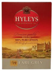 Акція на Чай чорний Hyleys Earl Grey особливо крупнолистовий з Бергамотом 250 г від Rozetka