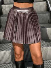 Акція на Спідниця жіноча SHEIN GD-00125149 XL Коричнева від Rozetka
